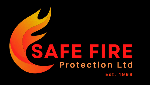 Safe Fire Flame Logo